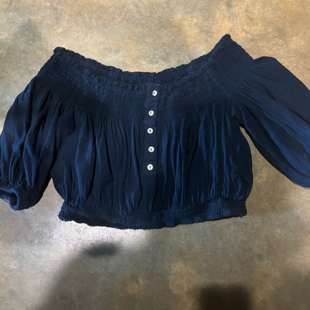 Free people off the shoulder top